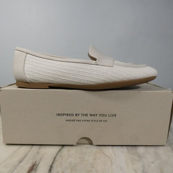 Naturalizer Soul Womens Bebe Slip On Loafer Birch Tan Woven 8 M - Picture 3 of 9